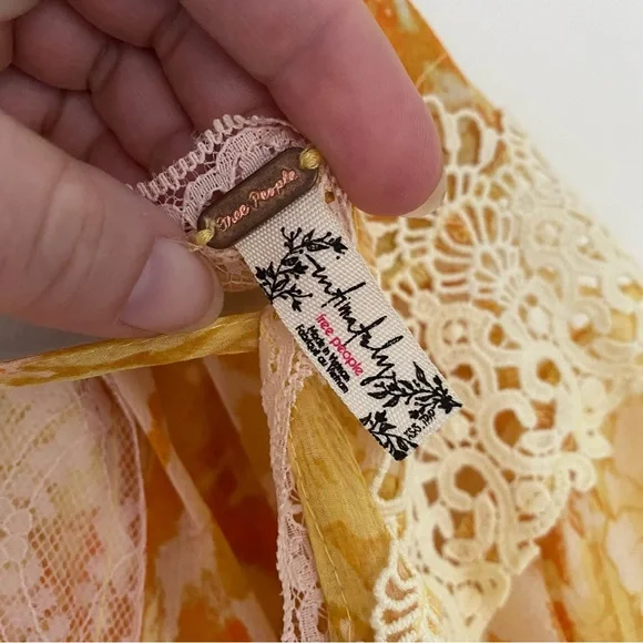 Free People Lost in Love Kimono Honey Combo - Picture 8 of 9